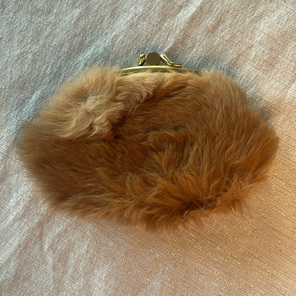 Vintage Genuine Australian Kangaroo Fur Clutch